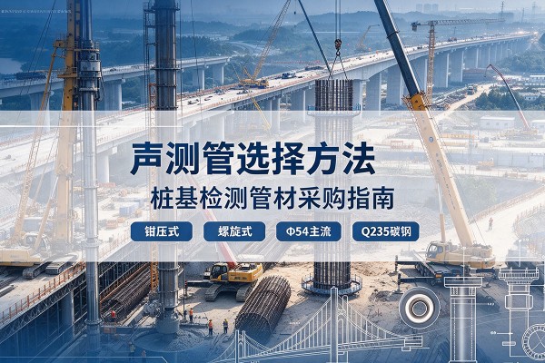 镇宁声测管选型标准