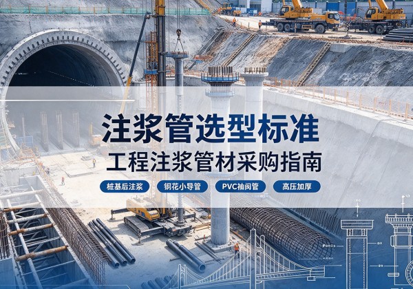 镇宁注浆管选型标准